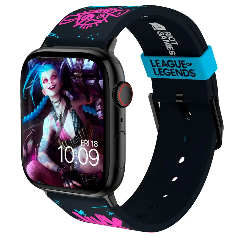 League of Legends Smartwatch-Náramok Jinx Graffiti produktová fotografia