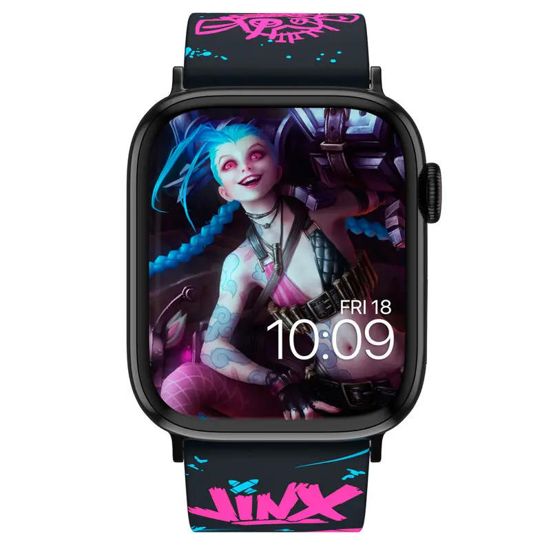 League of Legends Smartwatch-Náramok Jinx Graffiti produktová fotografia