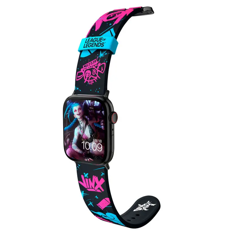 League of Legends Smartwatch-Náramok Jinx Graffiti produktová fotografia