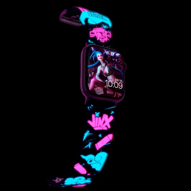 League of Legends Smartwatch-Náramok Jinx Graffiti produktová fotografia