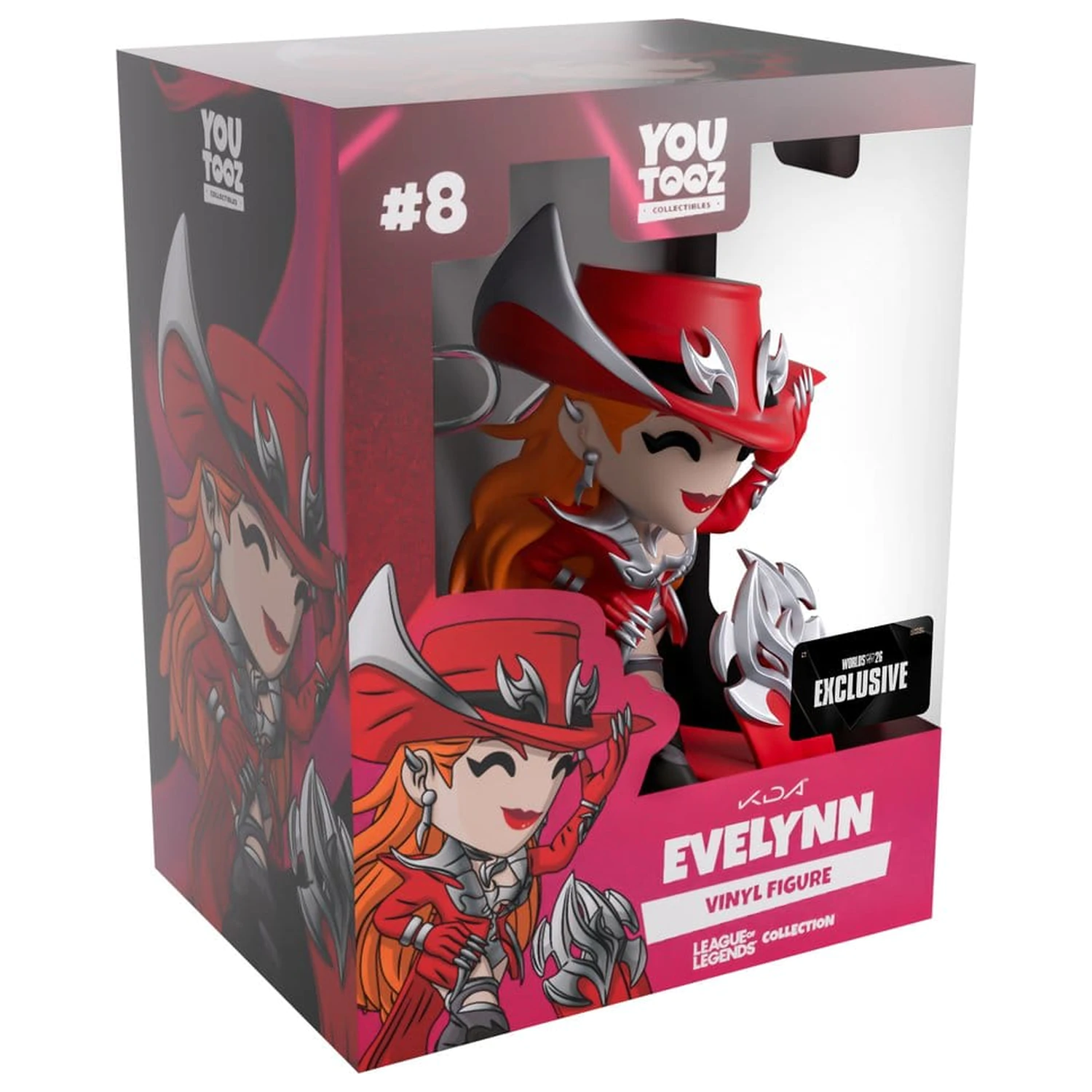 League of Legends K/DA Vinylová figúrka Evelynn 13 cm produktová fotografia