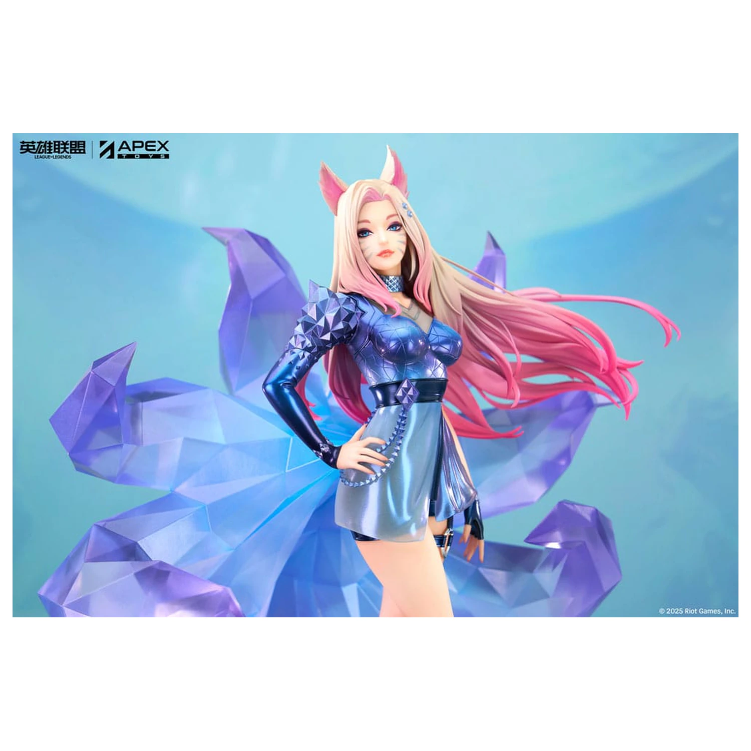 League of Legends PVC Socha 1/7 K/DA ALL OUT Ahri 27 cm produktová fotografia