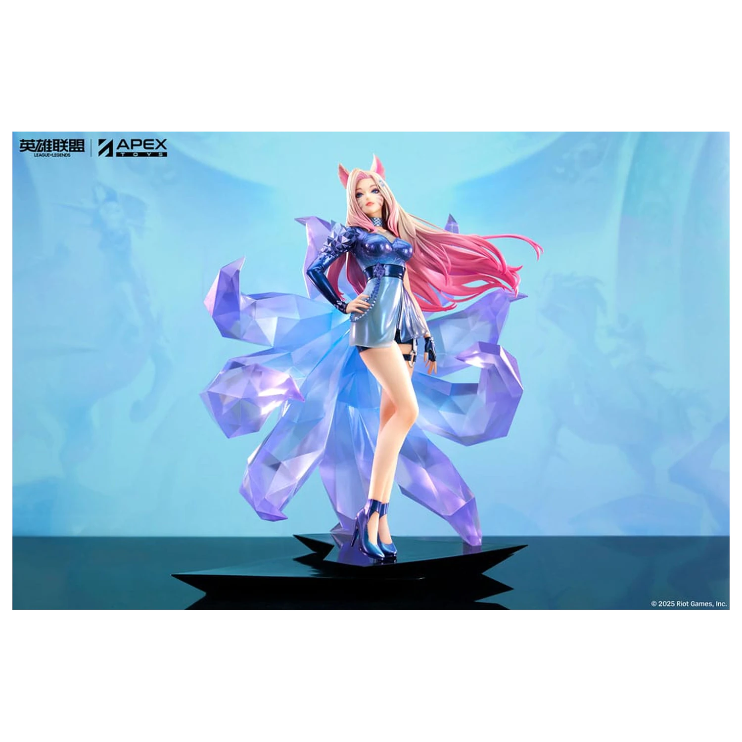 League of Legends PVC Socha 1/7 K/DA ALL OUT Ahri 27 cm produktová fotografia