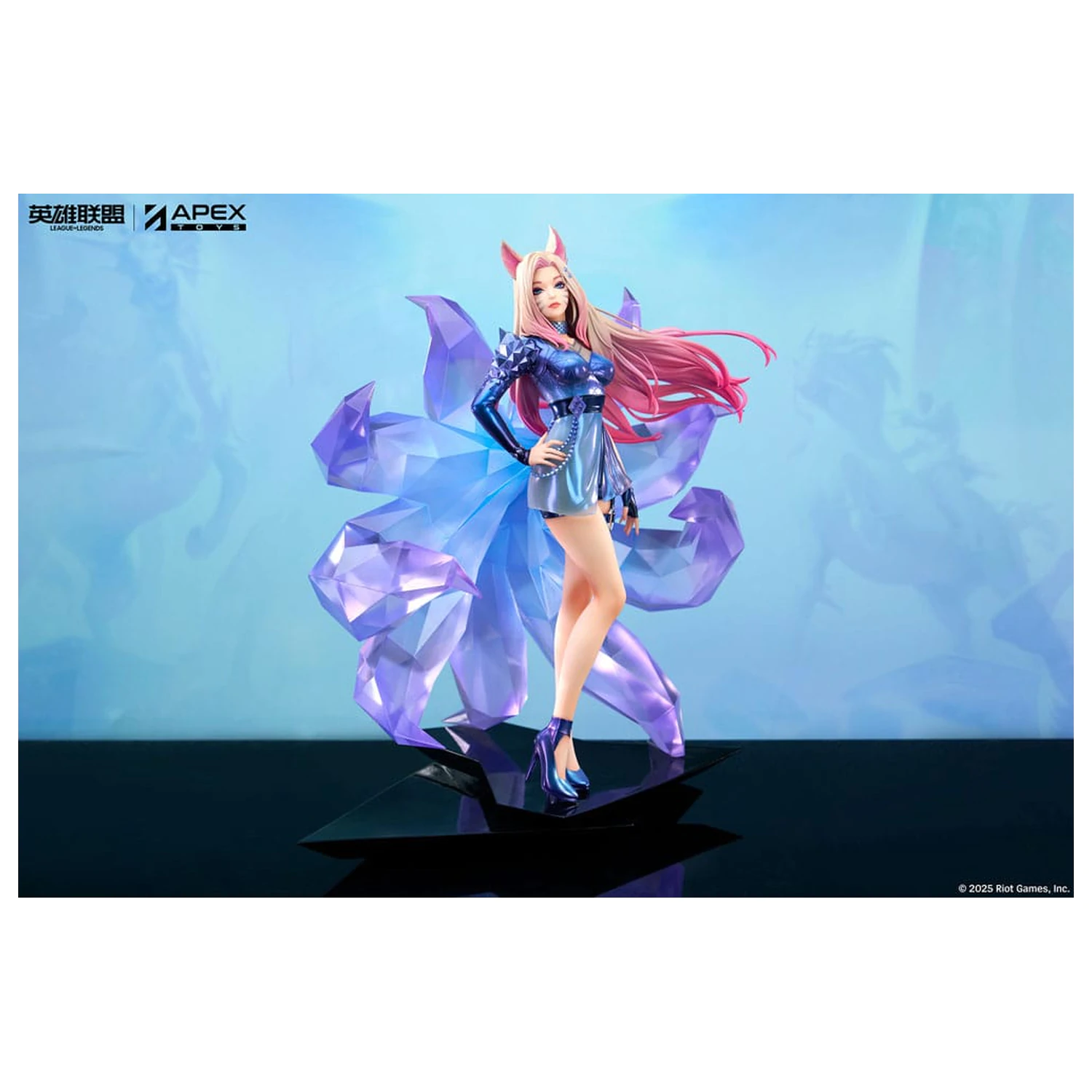 League of Legends PVC Socha 1/7 K/DA ALL OUT Ahri 27 cm produktová fotografia