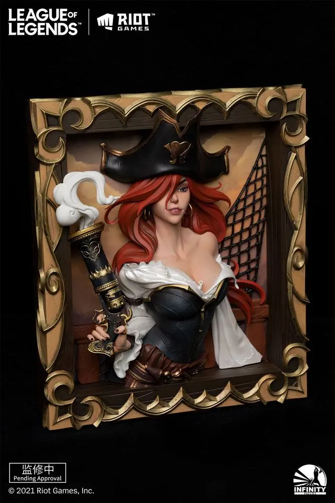 League of Legends PVC 3D Fotorámik Bounty Hunter - Miss Fortune termékfotó