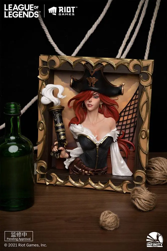 League of Legends PVC 3D Fotorámik Bounty Hunter - Miss Fortune termékfotó