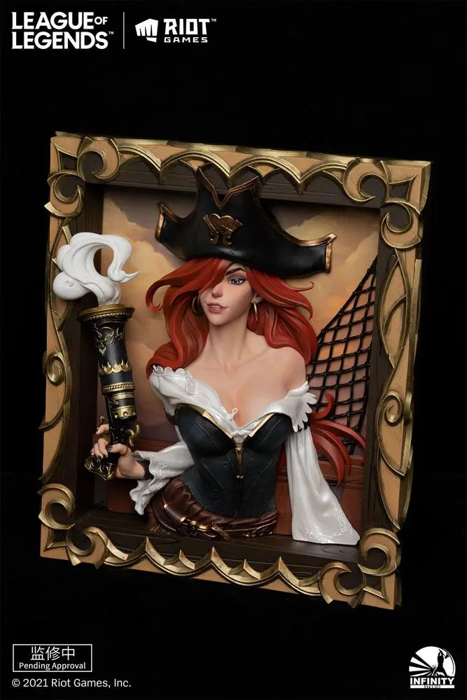 League of Legends PVC 3D Fotorámik Bounty Hunter - Miss Fortune termékfotó