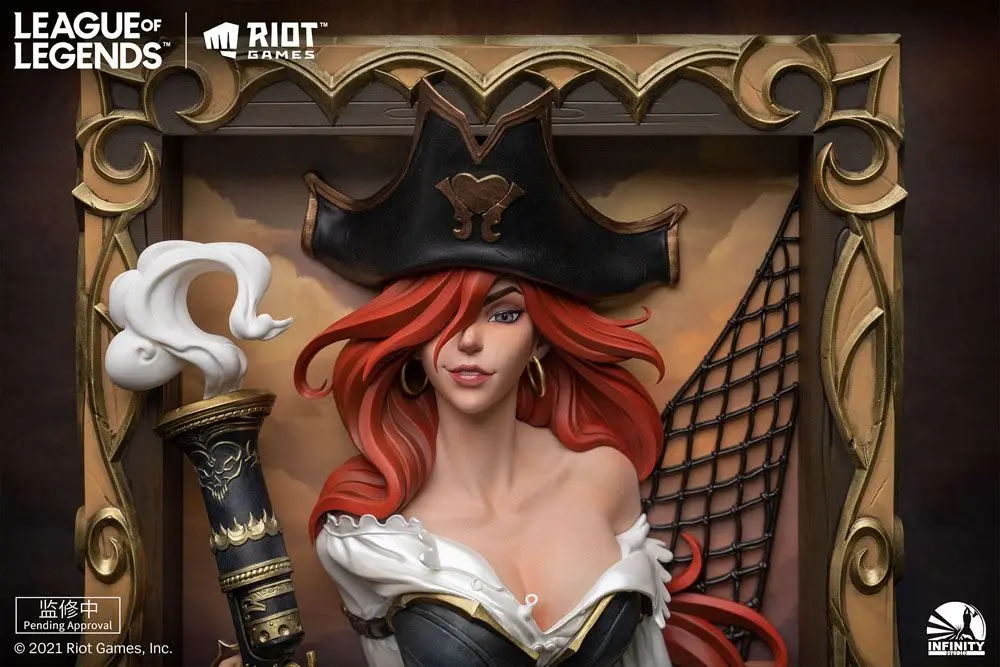 League of Legends PVC 3D Fotorámik Bounty Hunter - Miss Fortune termékfotó