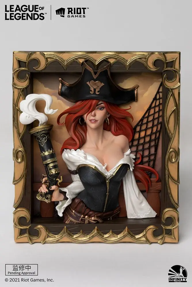 League of Legends PVC 3D Fotorámik Bounty Hunter - Miss Fortune termékfotó