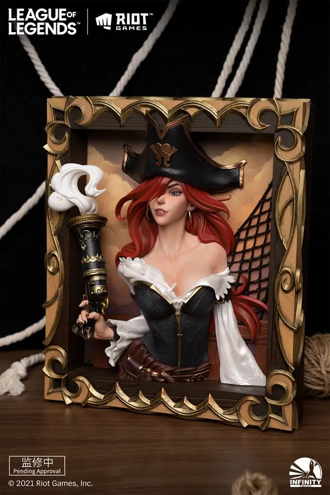 League of Legends PVC 3D Fotorámik Bounty Hunter - Miss Fortune termékfotó