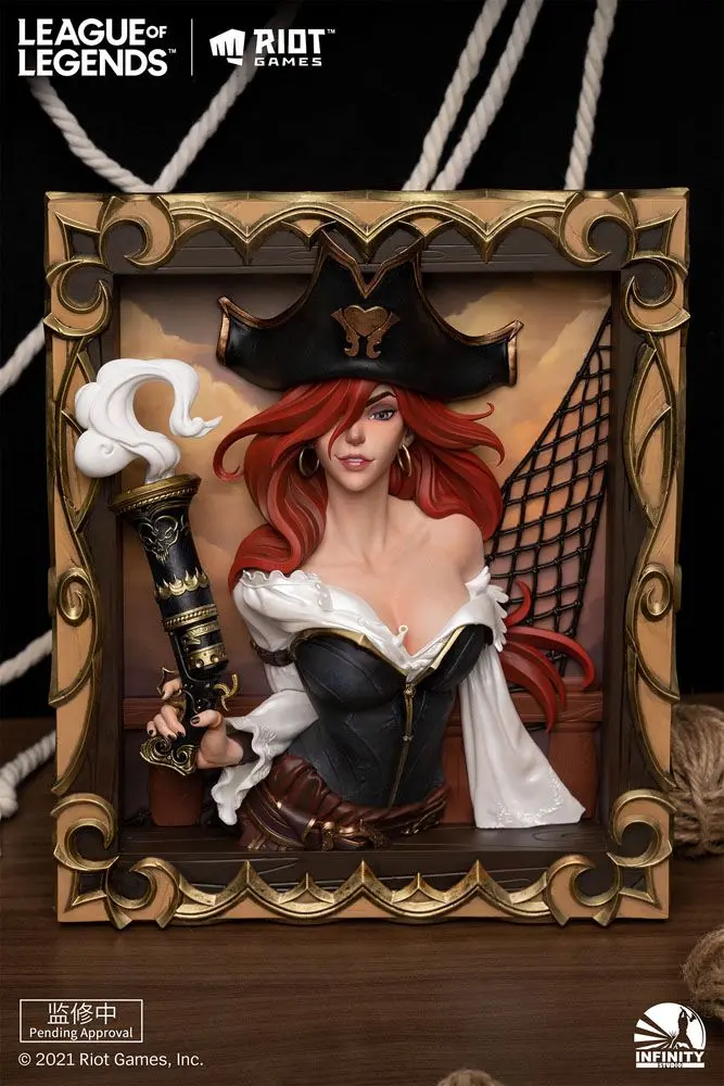 League of Legends PVC 3D Fotorámik Bounty Hunter - Miss Fortune termékfotó