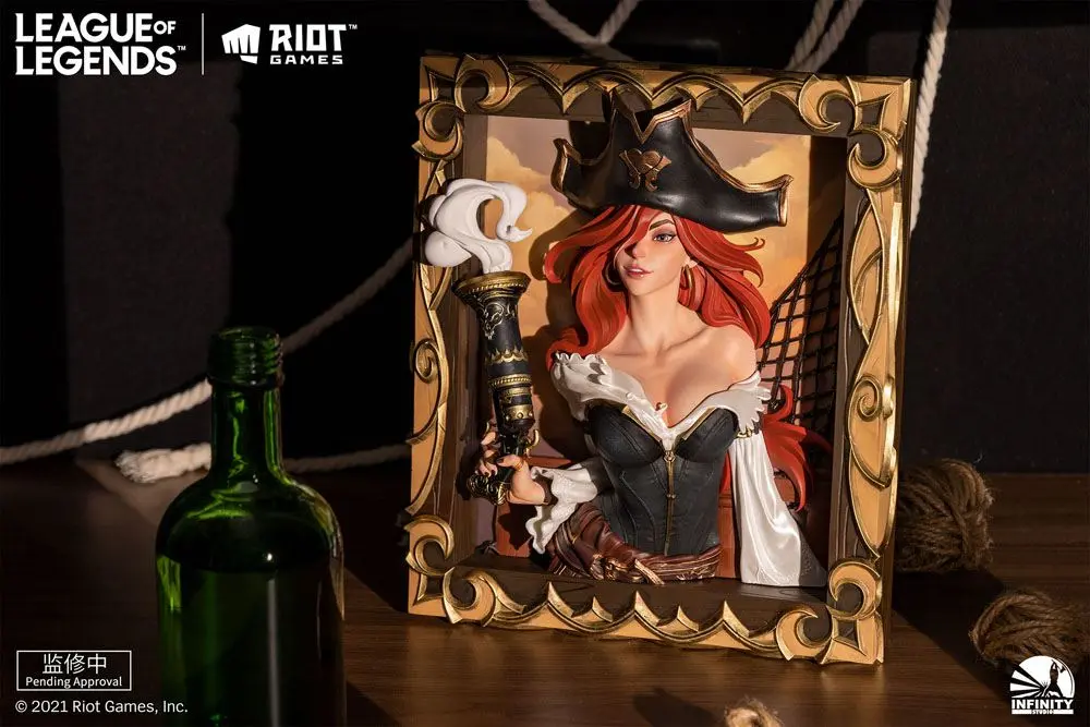 League of Legends PVC 3D Fotorámik Bounty Hunter - Miss Fortune termékfotó