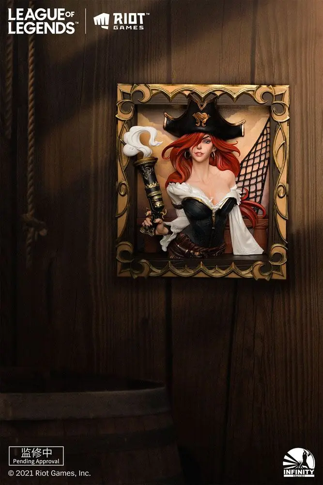 League of Legends PVC 3D Fotorámik Bounty Hunter - Miss Fortune termékfotó