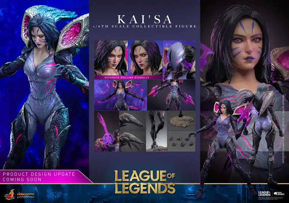 League of Legends Video Game Masterpiece Akčná figúrka 1/6 Kai'Sa 29 cm termékfotó