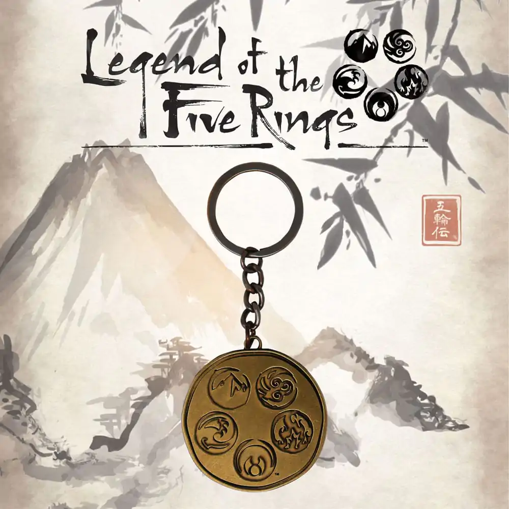 Legend of the Five Rings Keychain Elemental Forces termékfotó