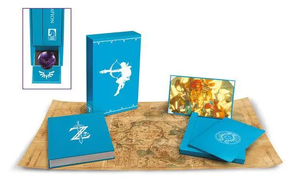 The Legend of Zelda Breath of the Wild Art Book Creating A Champion Hero's Edition termékfotó