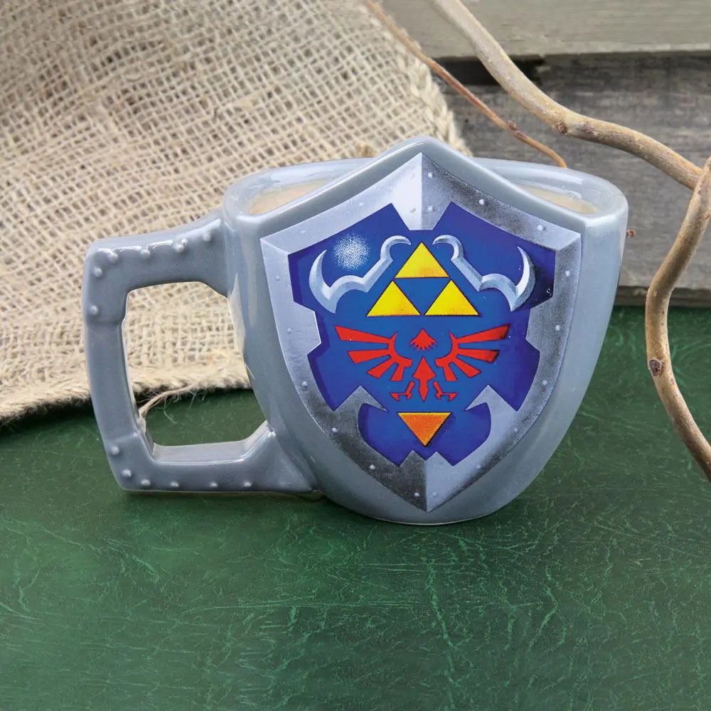 Legend of Zelda Hrnček Hylian Shield 11 cm produktová fotografia