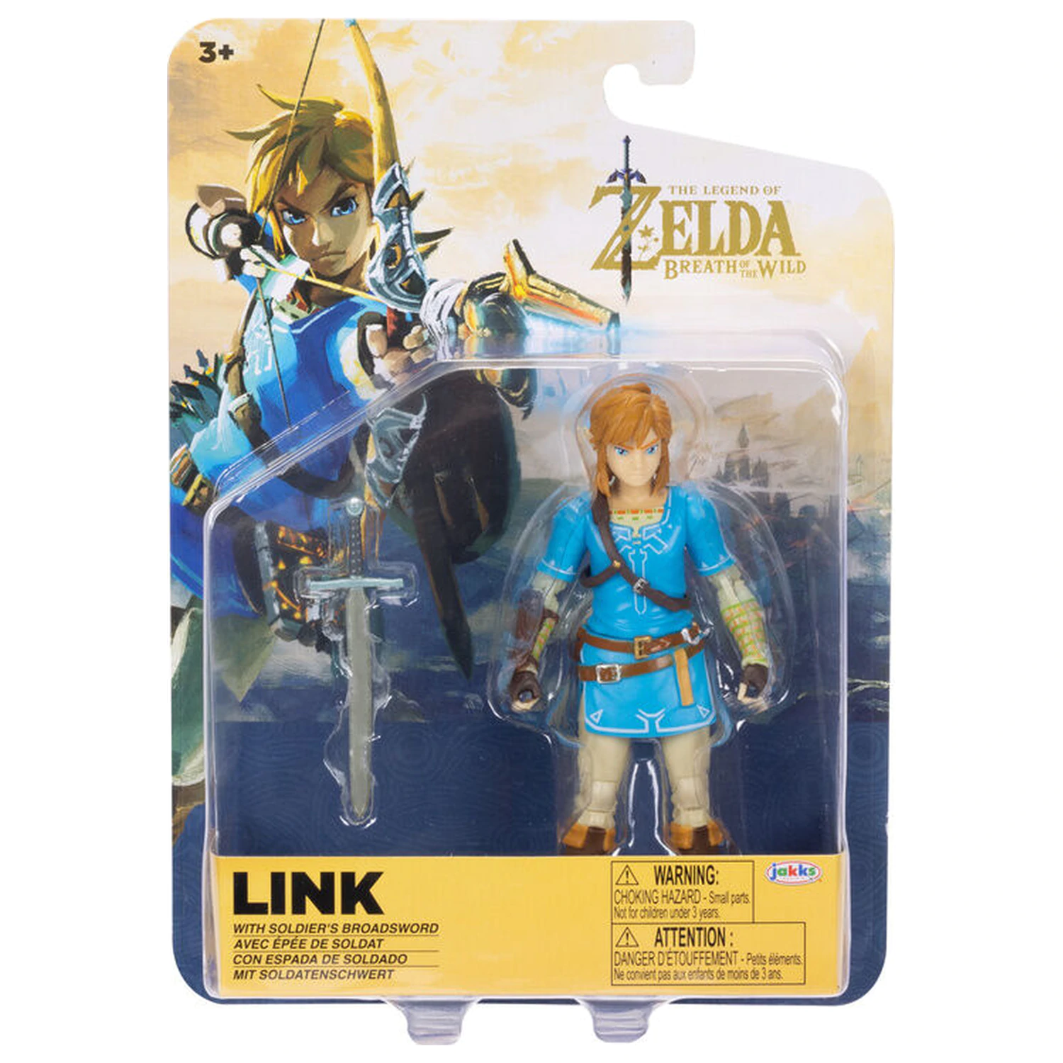 Legend of Zelda Link figúrka 10cm produktová fotografia