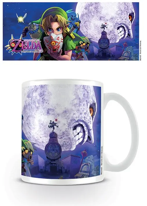 Legend of Zelda Majoras Mask Hrnček Moon produktová fotografia