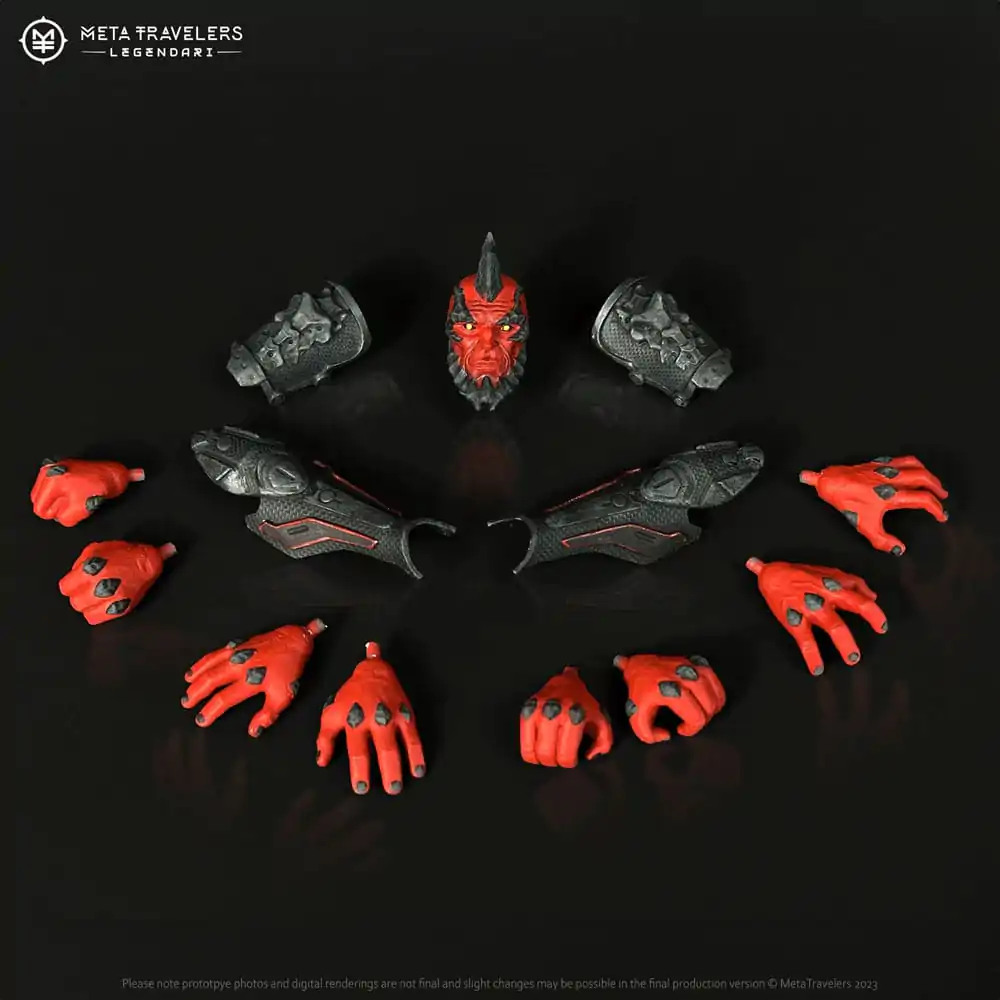 Legendárna akčná figúrka 1/10 Crimson Enforcer 18 cm produktová fotografia