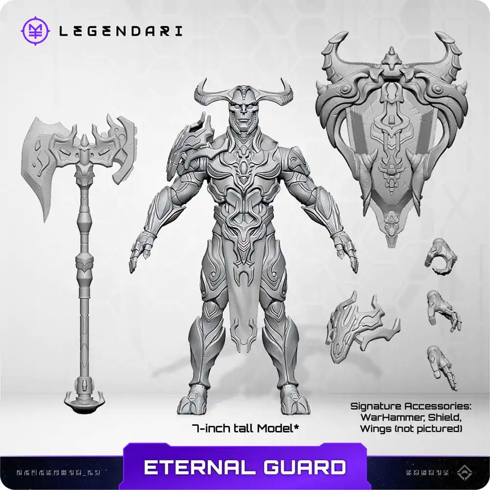 Legendárna Akčná Figúrka 1/10 Eternal Guard 18 cm produktová fotografia