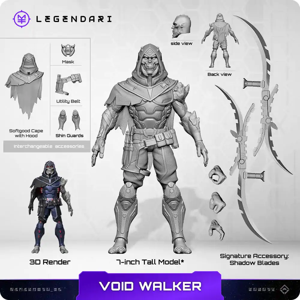 Legendárna akčná figúrka 1/10 Voidwalker 18 cm produktová fotografia