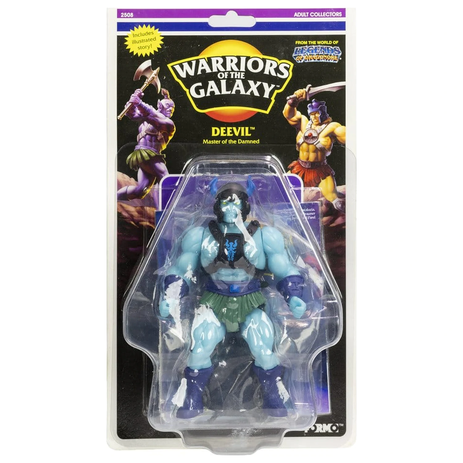 Legends of Dragonore: Warriors of the Galaxy Wave 3 akčná figúrka Deevil (svieti v tme) 14 cm produktová fotografia