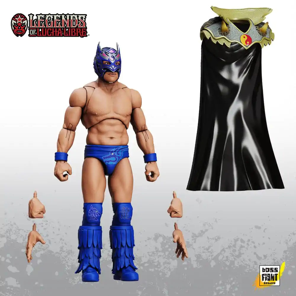 Legends of Lucha Libre Akčná figúrka 1/12 Dragon Lee produktová fotografia
