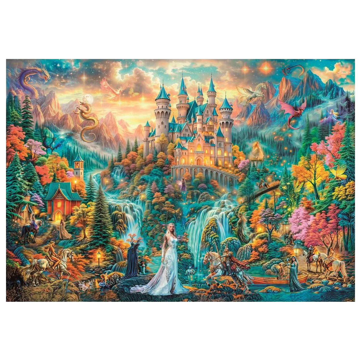 Legends Of The Hidden Realm puzzle 2000 kusov produktová fotografia