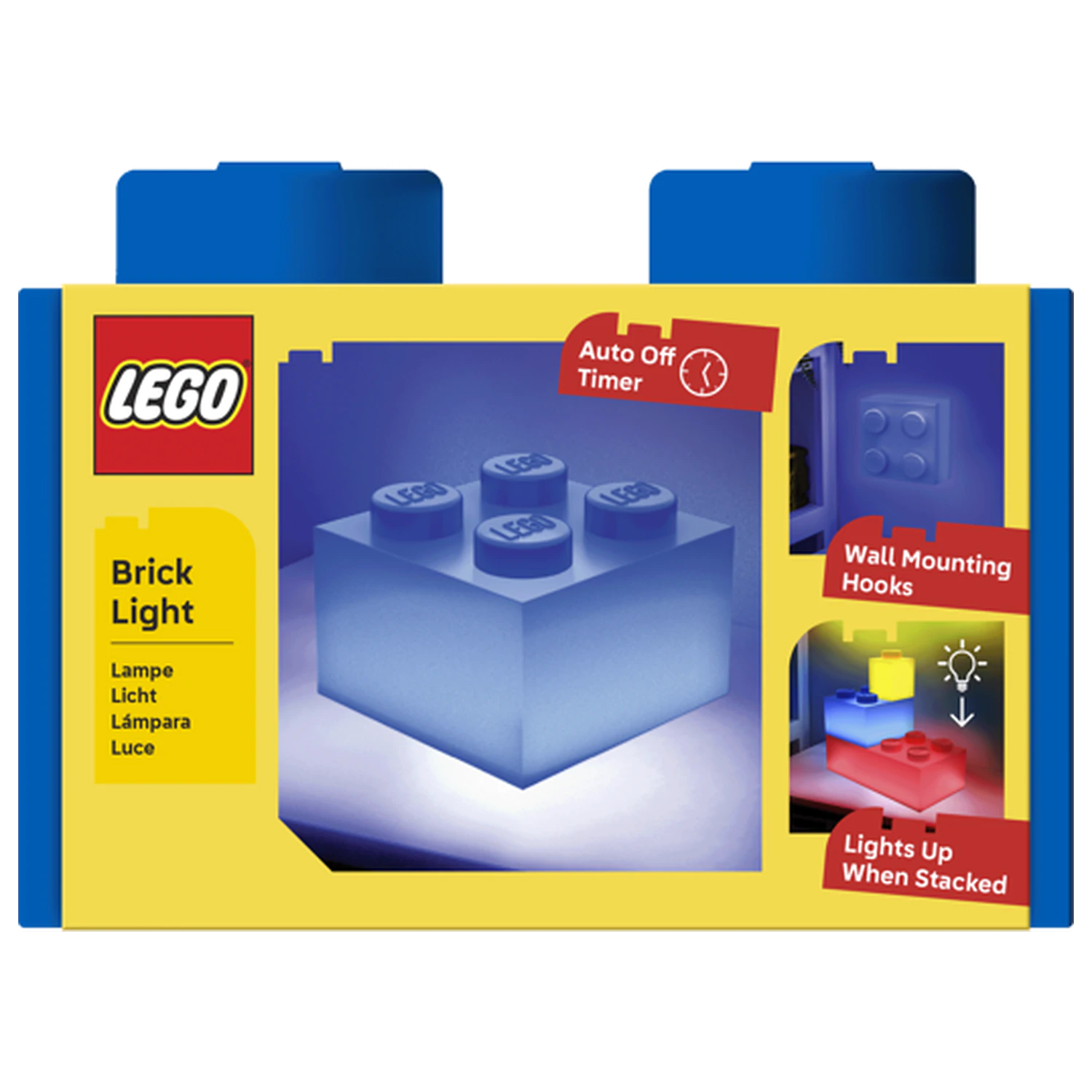 LEGO Modrá Kocka 2x2 Svetlá Kocka produktová fotografia