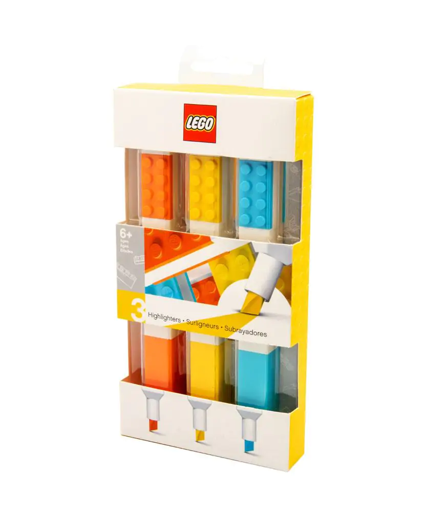 LEGO zvýrazňovače 3-Pack kocky produktová fotografia