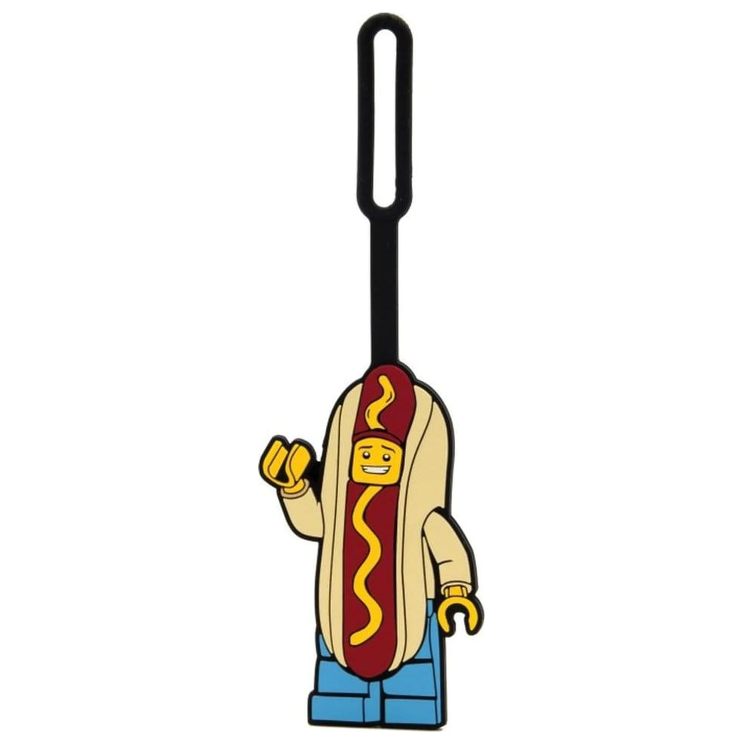 Lego prívesok na tašku Hot Dog Guy produktová fotografia