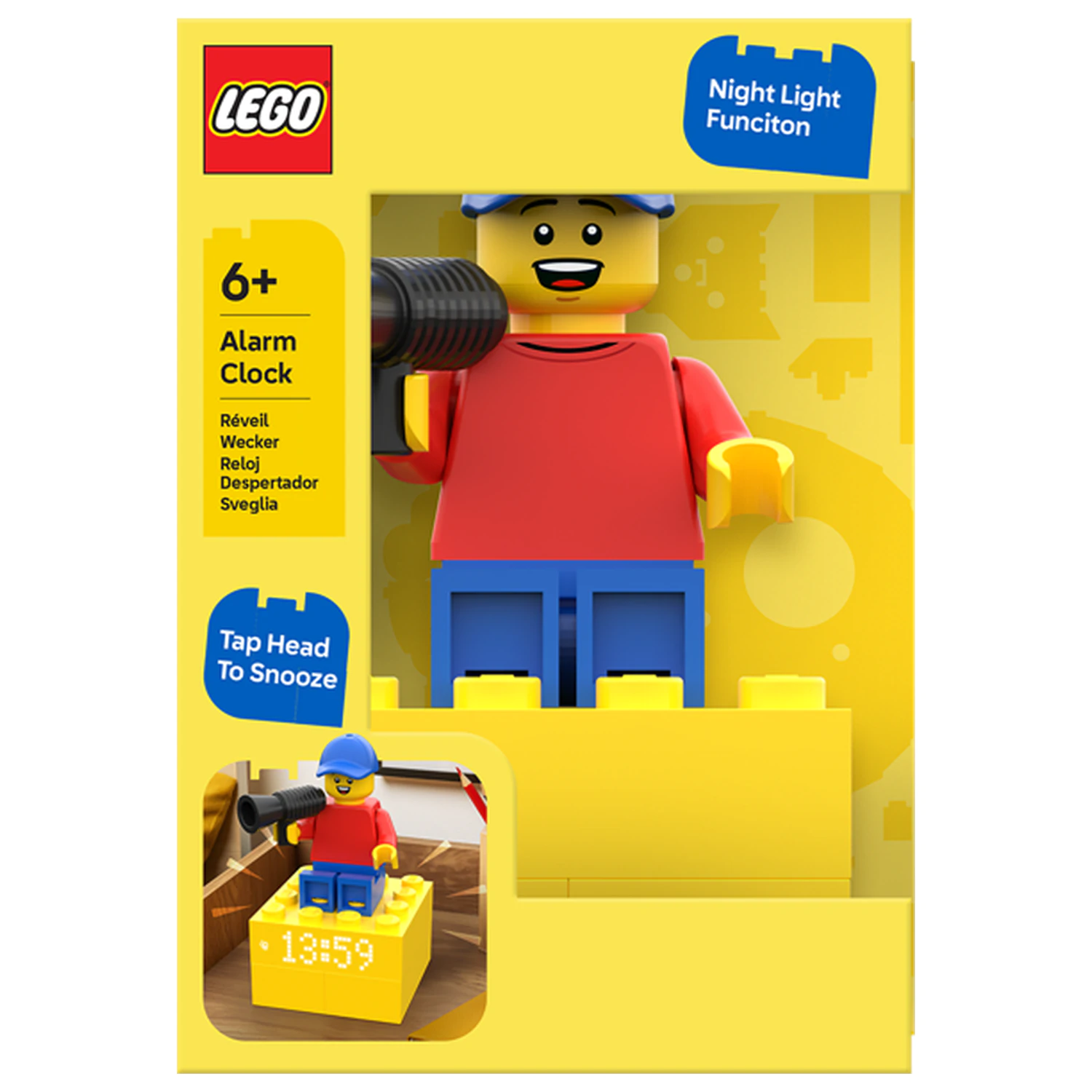 LEGO Budík 15 cm produktová fotografia