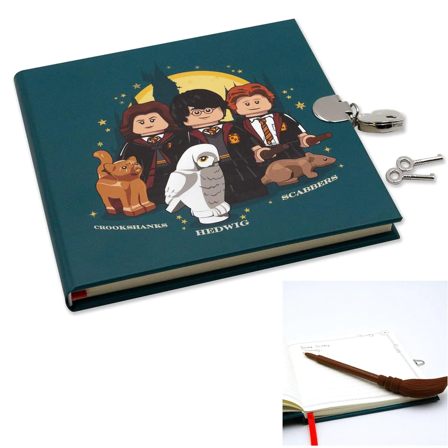 LEGO Harry Potter Tajný denník Set so zámkom produktová fotografia