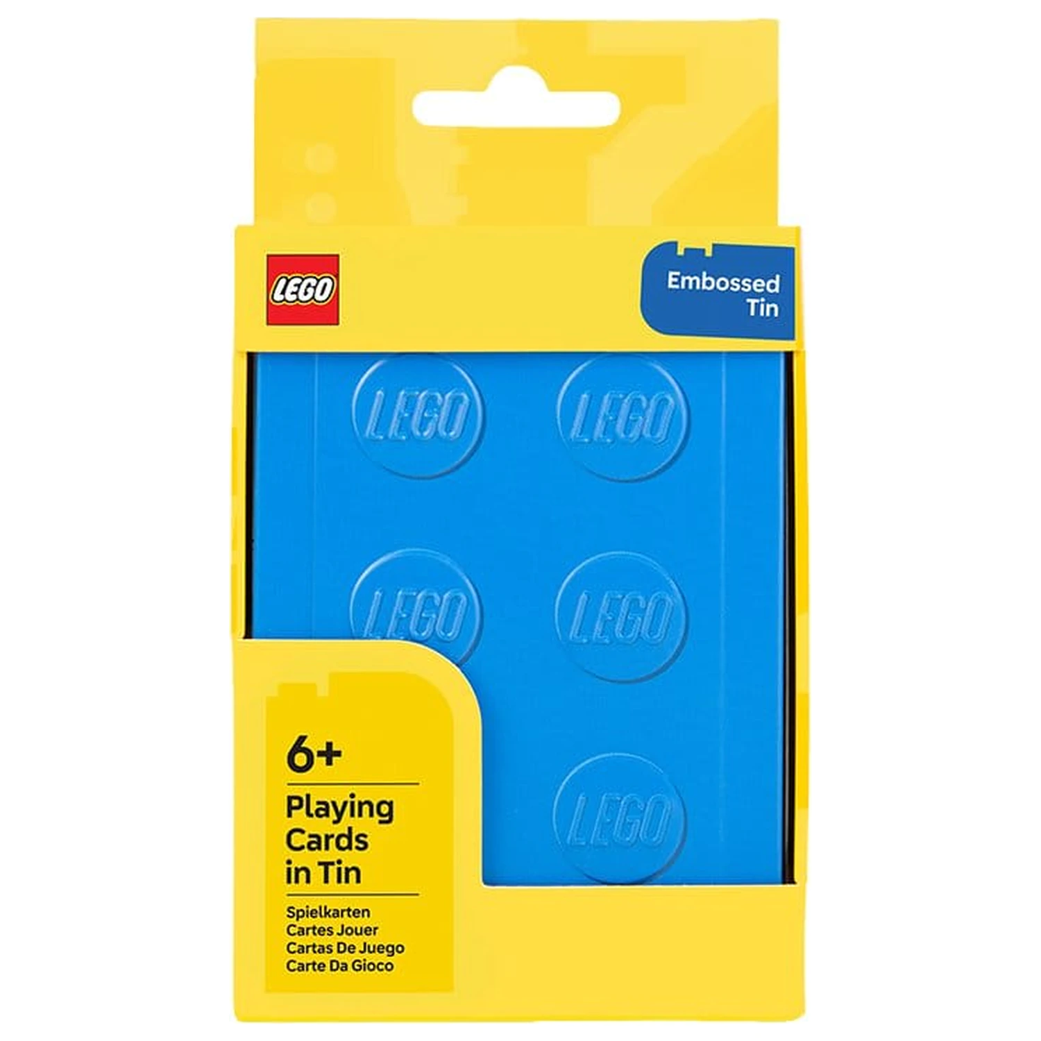 Lego Hracie karty v plechovke produktová fotografia