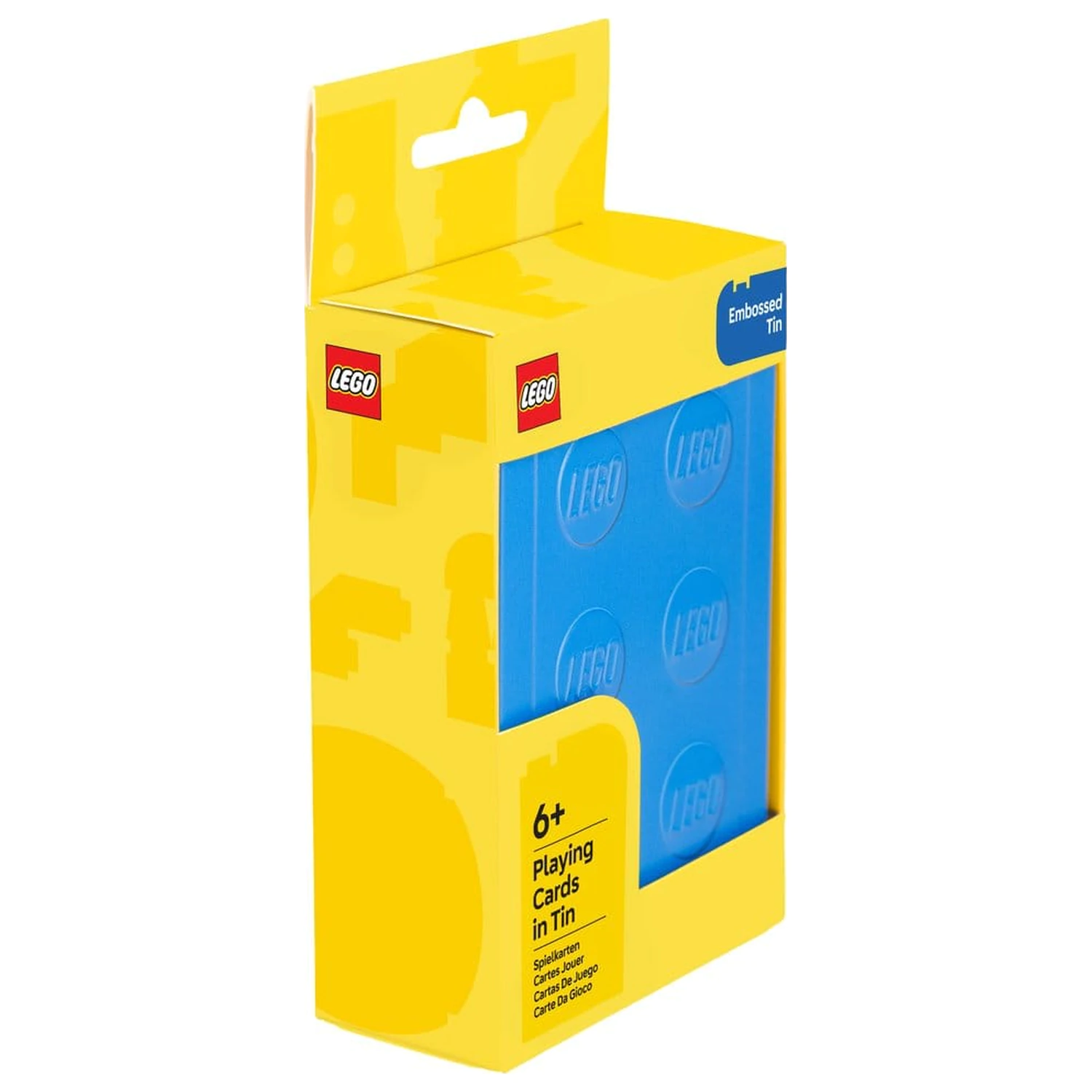 Lego Hracie karty v plechovke produktová fotografia