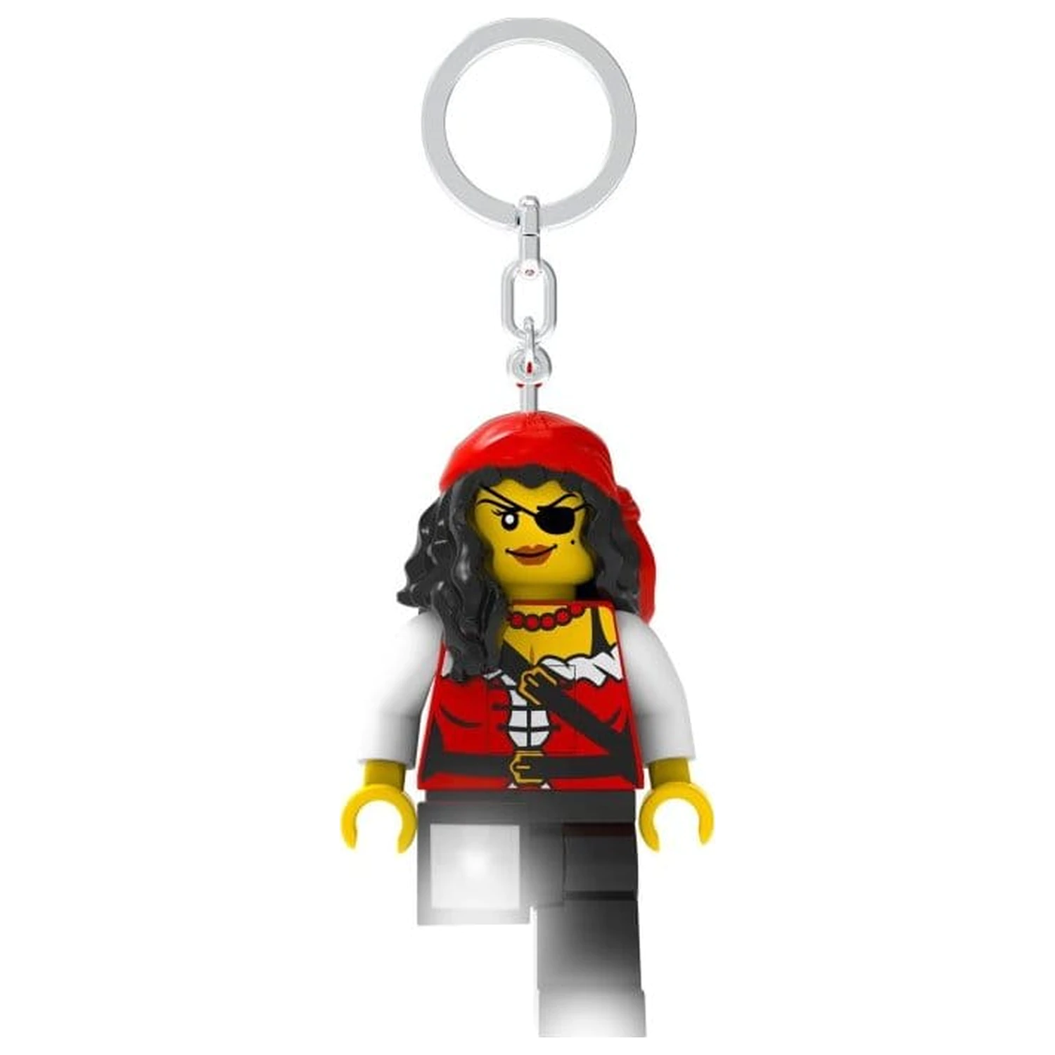 Lego Mini Figure Keychain Pirátska Princezná produktová fotografia