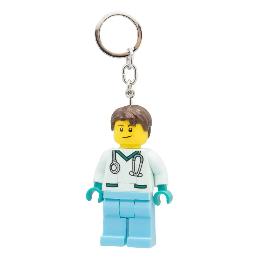 LEGO Minifigures rozsvietená kľúčenka Doktor 8 cm produktová fotografia