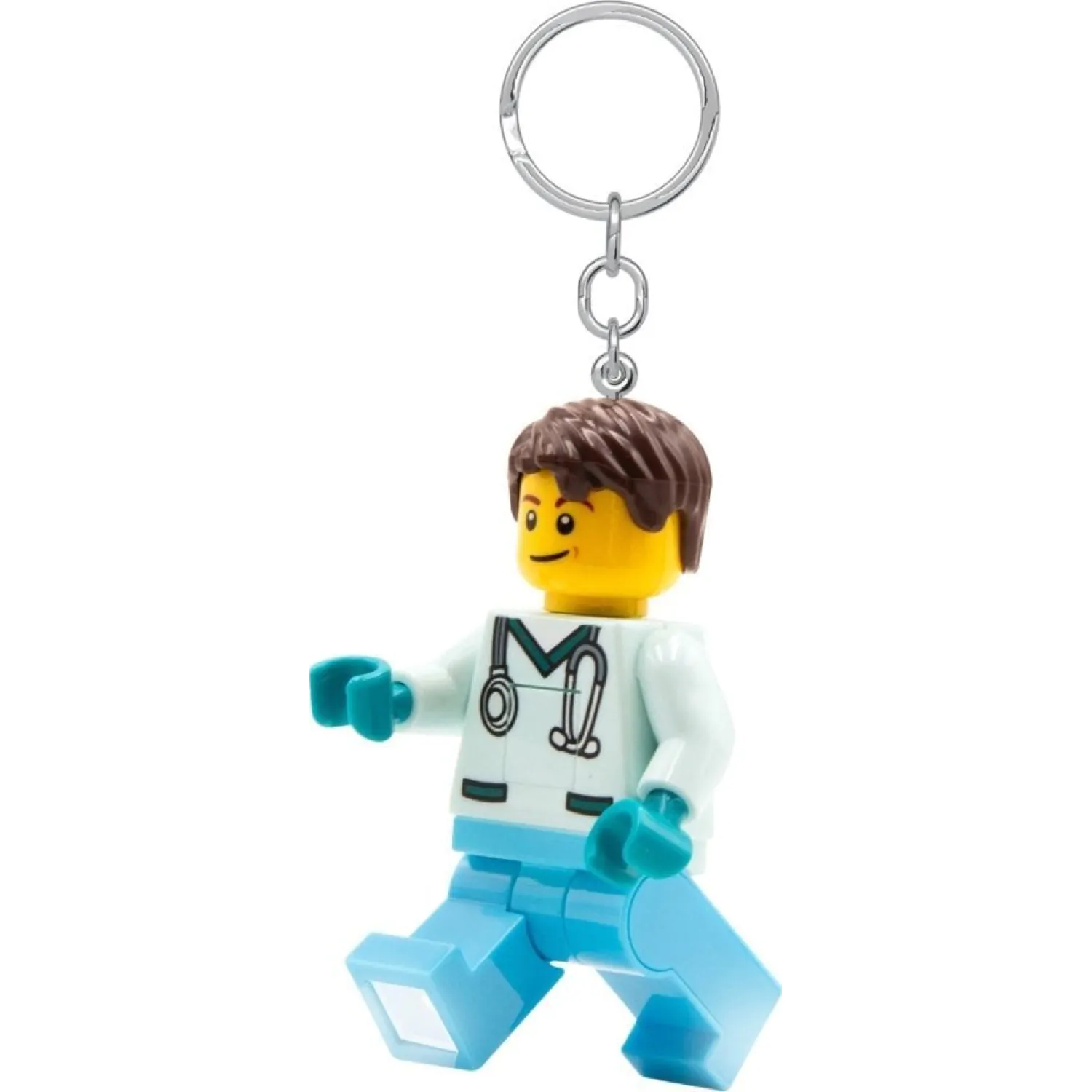 LEGO Minifigures rozsvietená kľúčenka Doktor 8 cm produktová fotografia
