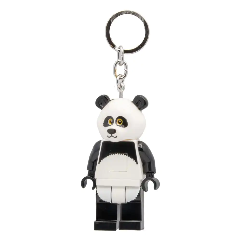 LEGO Minifigures Svetelná Kľúčenka Panda Guy 8 cm produktová fotografia