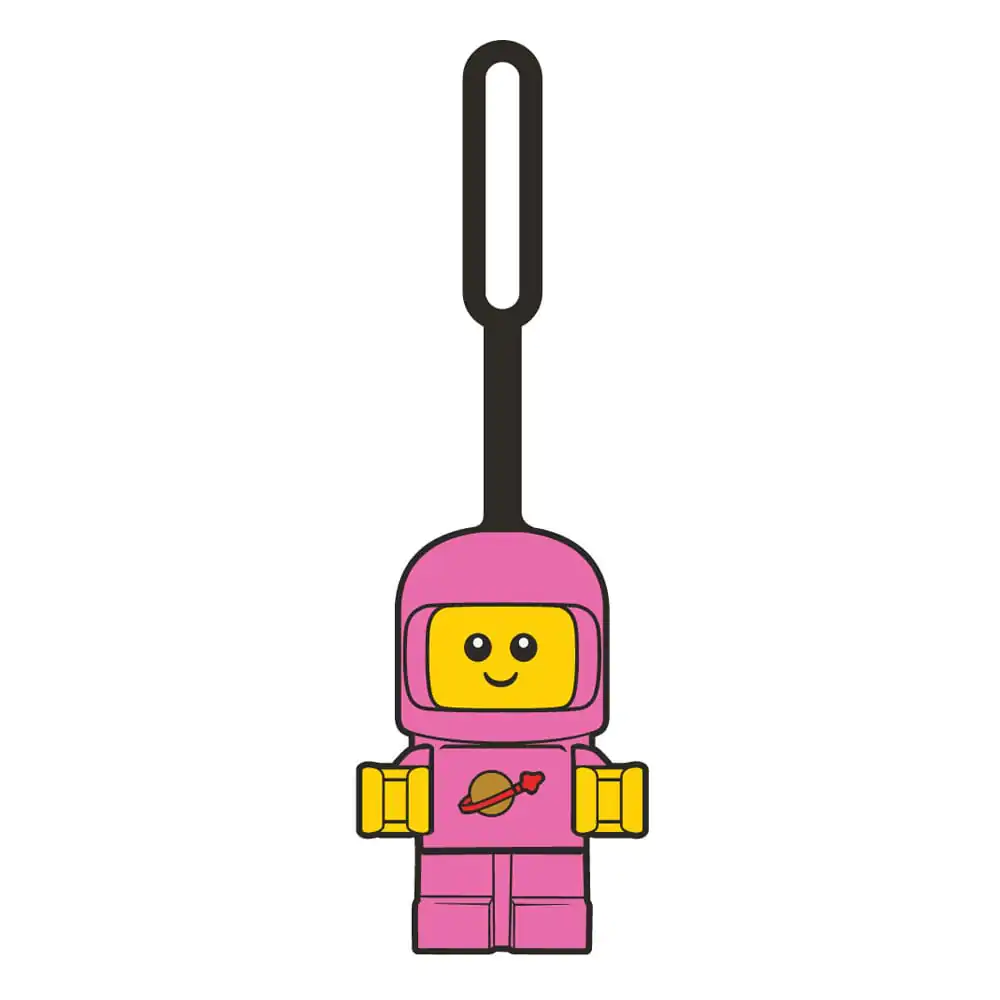 LEGO Minifigures menovka na batožinu Spacebaby Pink 10 cm produktová fotografia