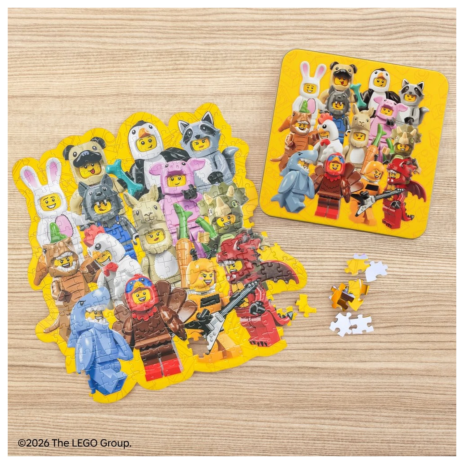 Lego Puzzle v plechovke (250 kusov) produktová fotografia