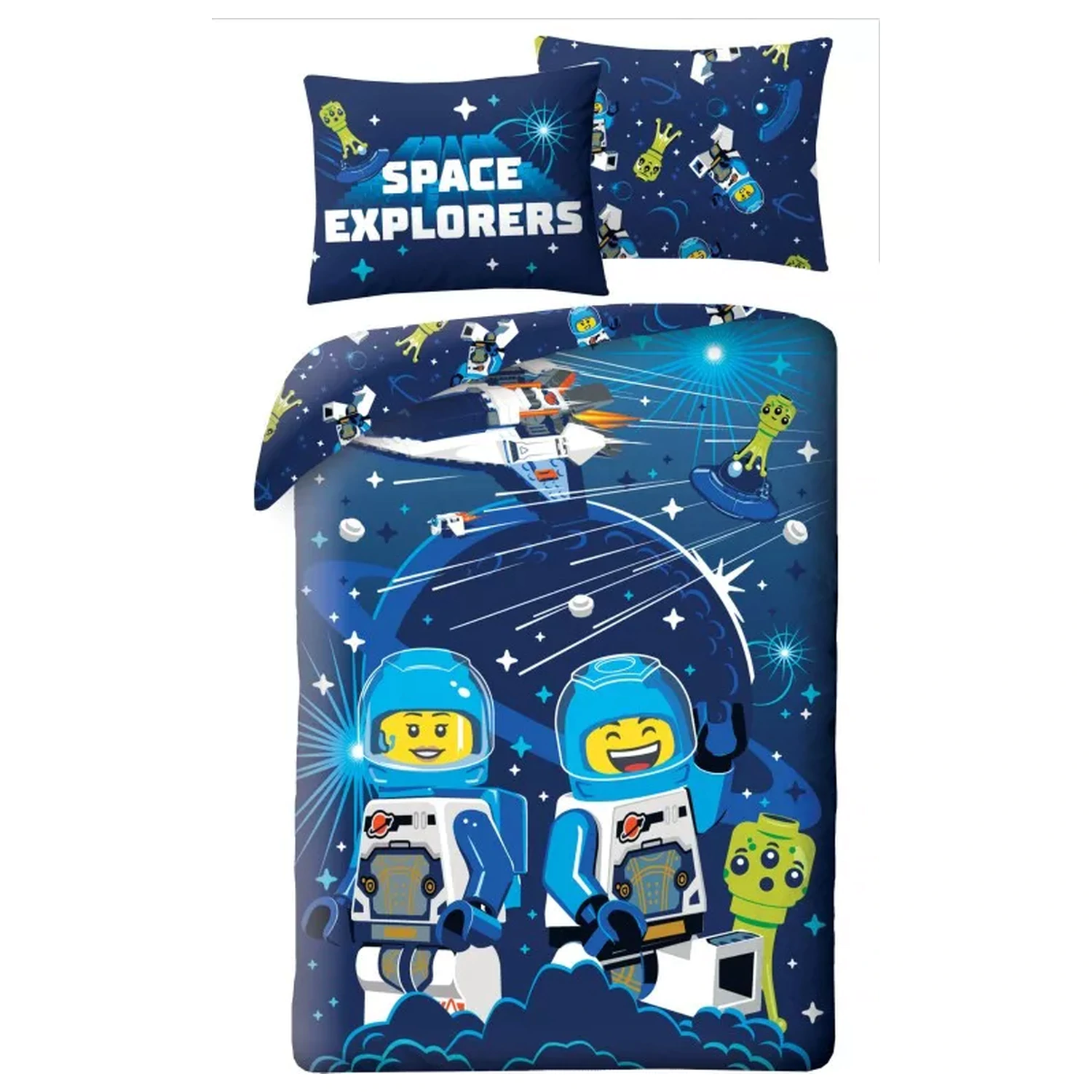 Lego Space Explorers posteľné obliečky produktová fotografia