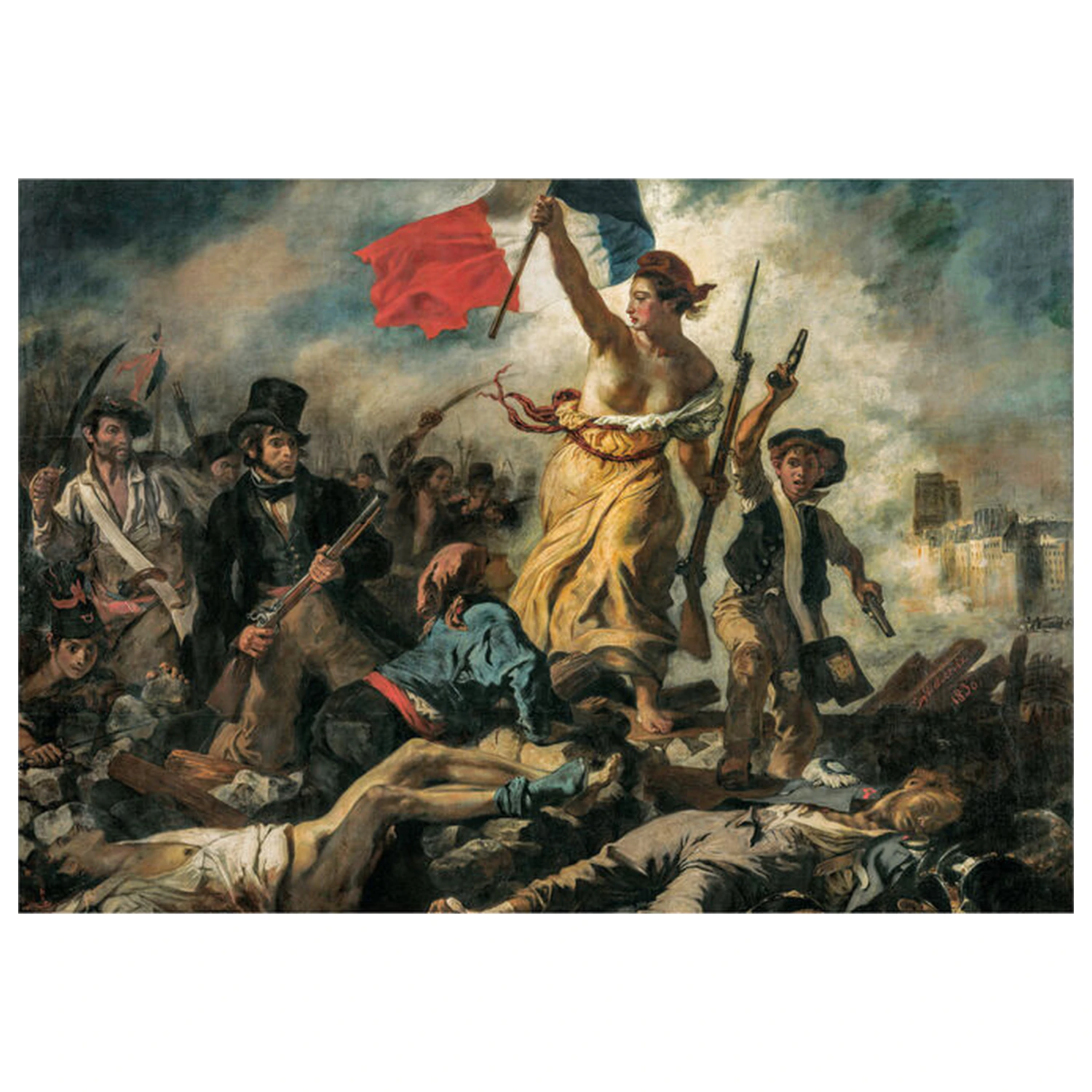 Liberty Leading the People puzzle 1000 ks produktová fotografia