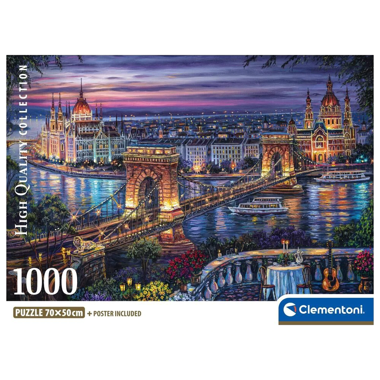 Lights Of The Danube puzzle 1000 ks produktová fotografia