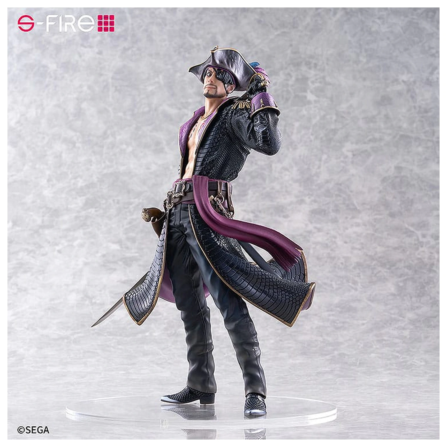 Like a Dragon: Pirate Yakuza in Hawaii S-Fire PVC Socha 1/7 Captain Majima (Goro Majima) 26 cm produktová fotografia