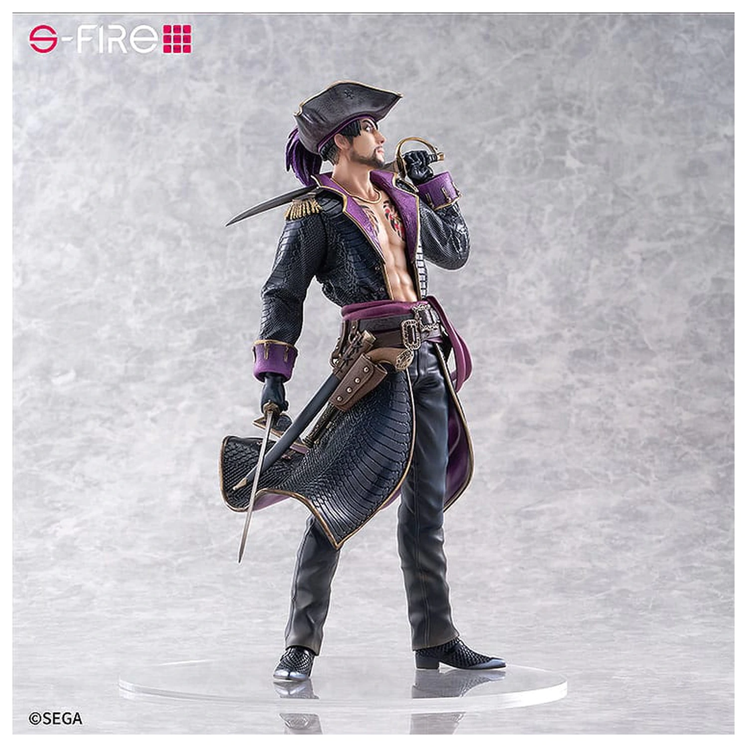 Like a Dragon: Pirate Yakuza in Hawaii S-Fire PVC Socha 1/7 Captain Majima (Goro Majima) 26 cm produktová fotografia