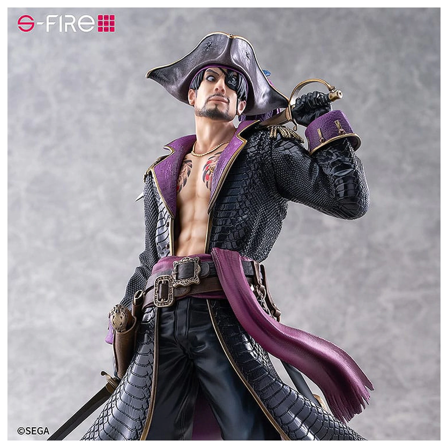 Like a Dragon: Pirate Yakuza in Hawaii S-Fire PVC Socha 1/7 Captain Majima (Goro Majima) 26 cm produktová fotografia