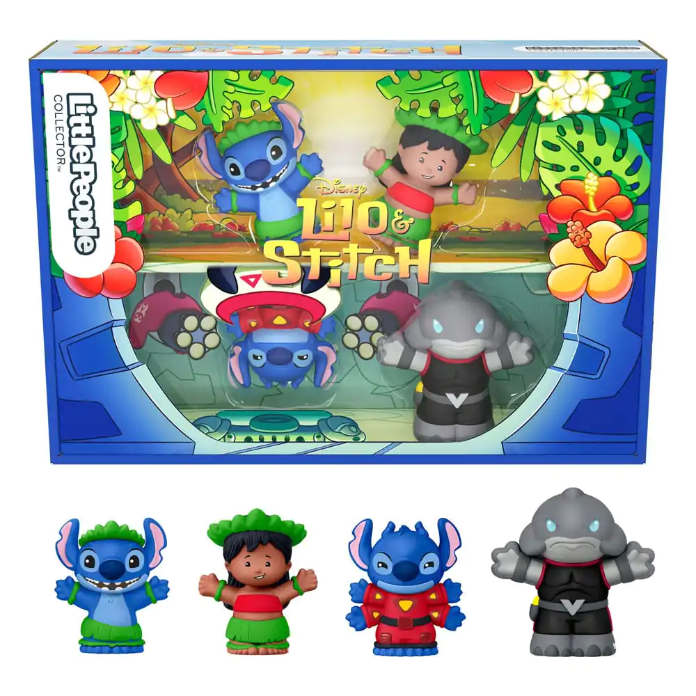 Lilo & Stich Fisher-Price Little People Collector Mini Figúrky 4-Pack 7 cm produktová fotografia