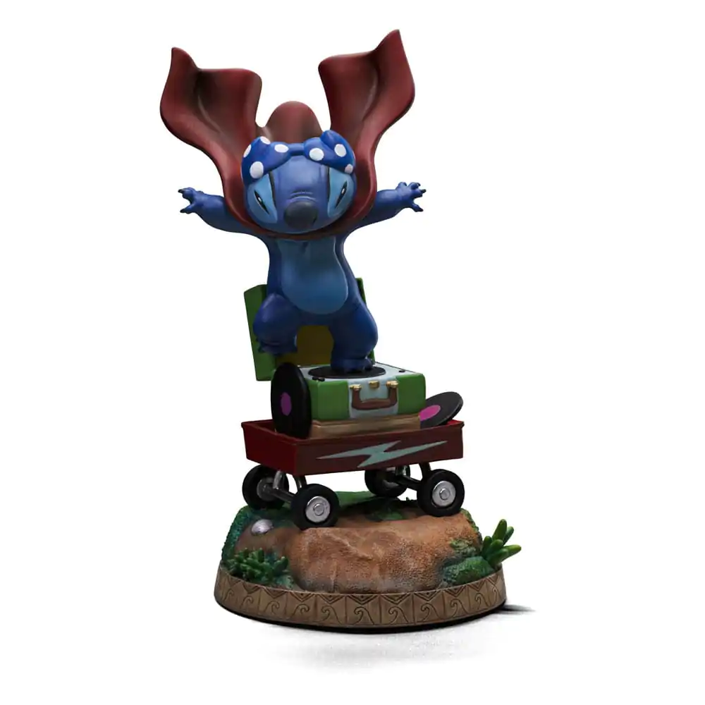 Lilo & Stitch Art Scale Statue 1/10 Stitch Laundry 19 cm termékfotó